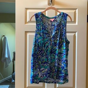 Gently Used Lily Pulitzer Tank Top